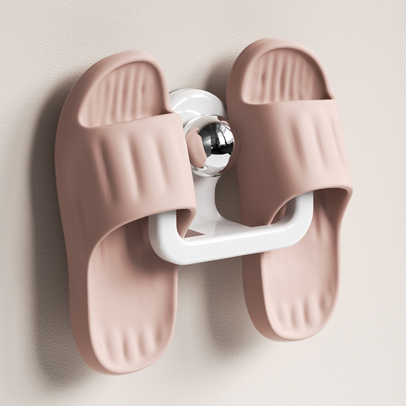 Shoe hanger with suction cup, hole-free
