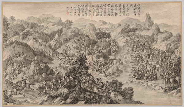 Battle at Yixier Kuernaoer 1765 1774