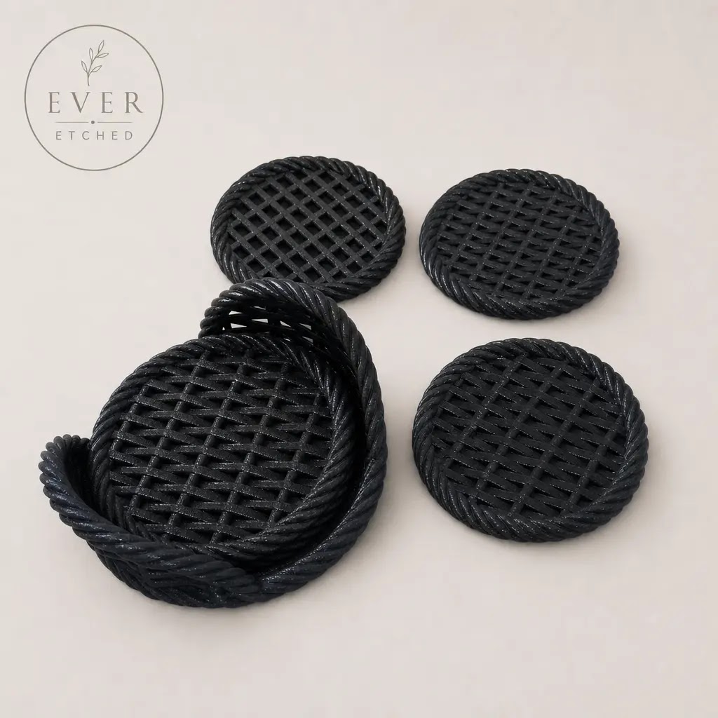 Woven Coaster Set