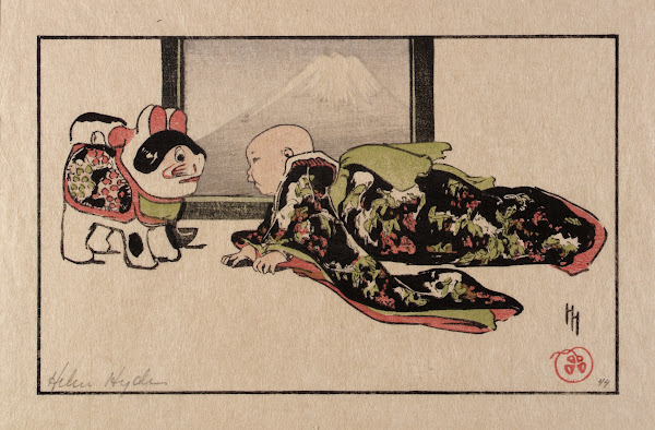 The Puppy cat and the Baby 1904