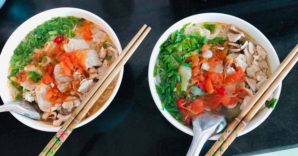 Bún thịt heo