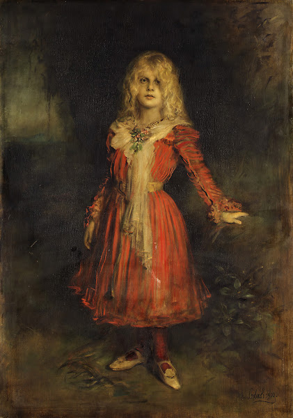 Marion Lenbach 18921947 the Artists Daughter 1900