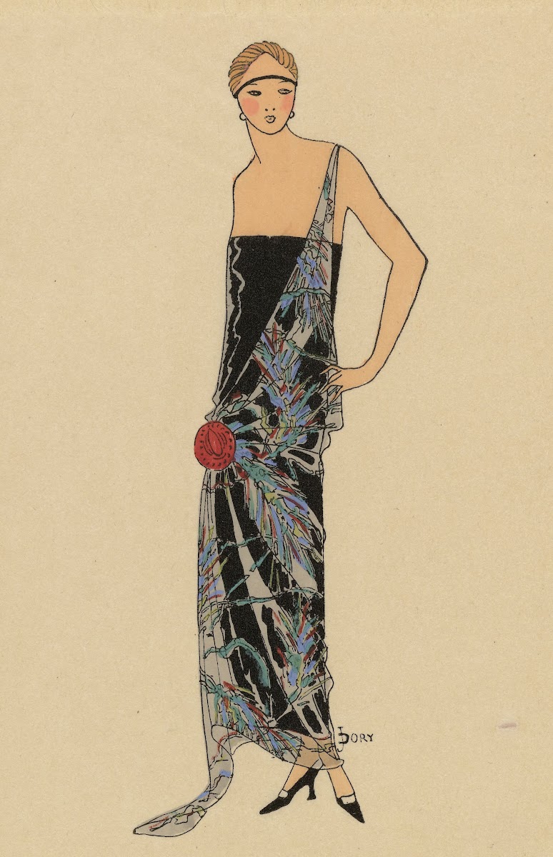 Tissus DIÉDERICHS SOIERIES  SOIR DAOUT 1923