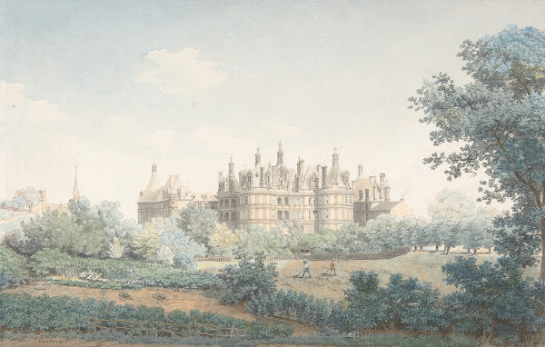 The Château of Chambord Seen from the Southwest 18th century