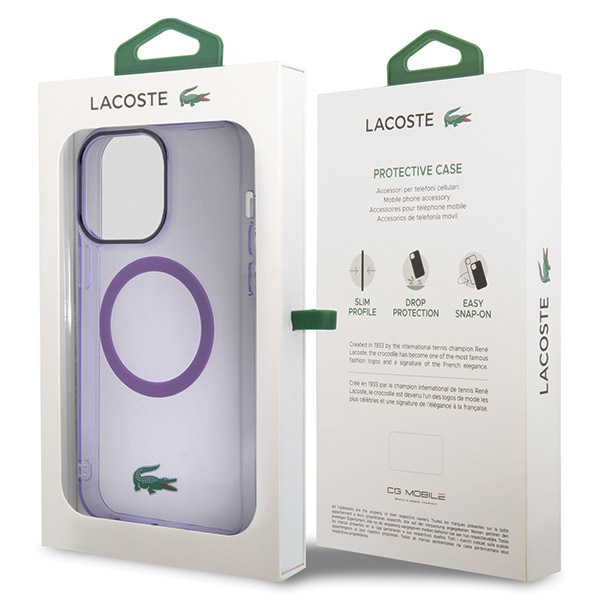 Lacoste Transparent MagSafe Authenticity