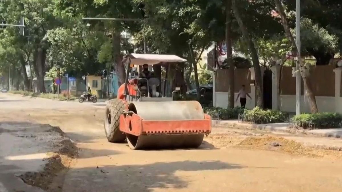 Hà Nội: Nhiều tuyến phố được dỡ rào chắn thi công chống úng ngập - Đài Phát thanh và truyền hình Hà Nội