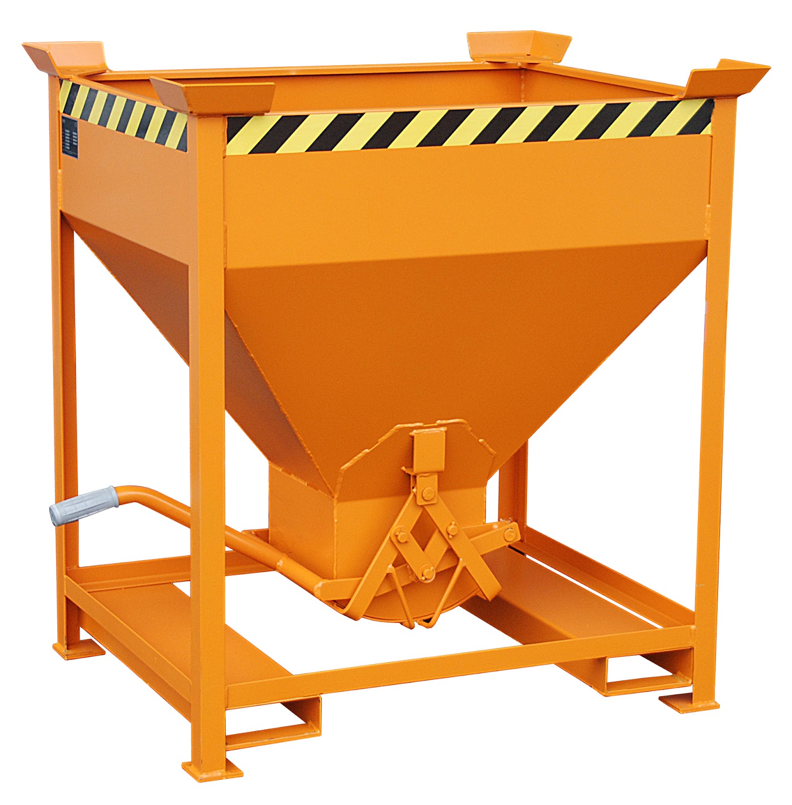 Silocontainer SG 375, gelakt, Geeloranje