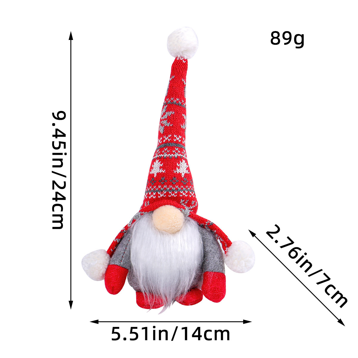 Decorative gnome in a standing position