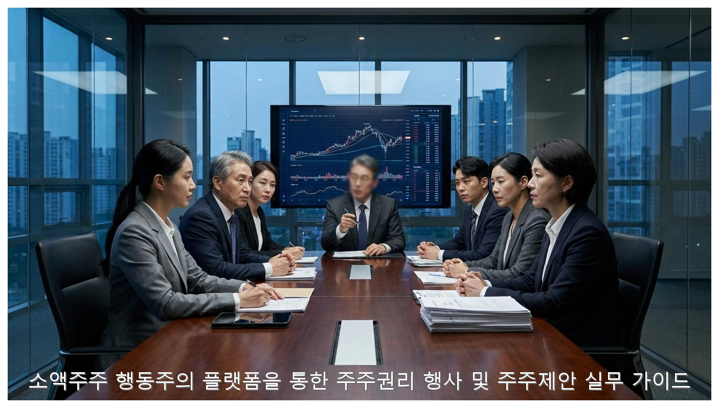 소액주주 행동주의 플랫폼을 통한 주주권리 행사 및 주주제안 실무 가이드 핵심 안내 및 분석 인포그래픽 (7)
