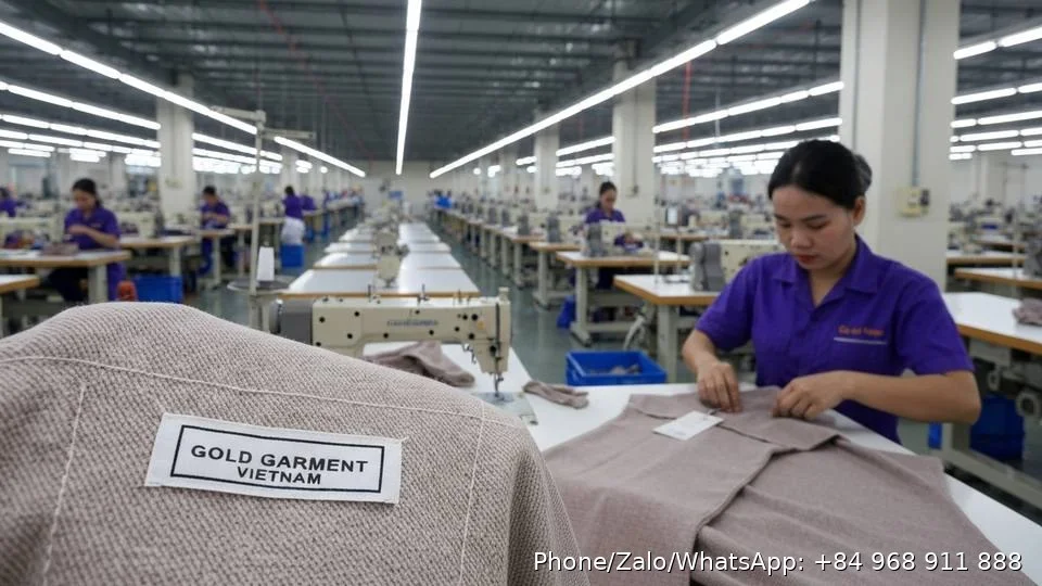 private label clothing - Gold Garment Vietnam