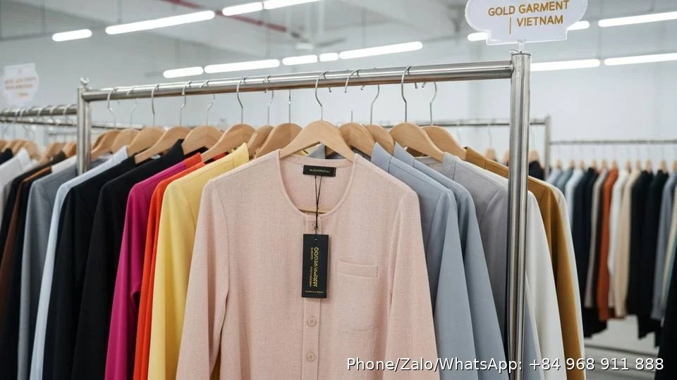 Mass Production Fashion - Gold Garment Vietnam