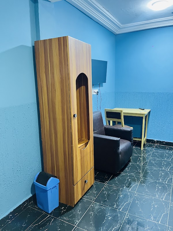 Deluxe room at Point 3 Hotel, Adeiso, Eastern Region Ghana