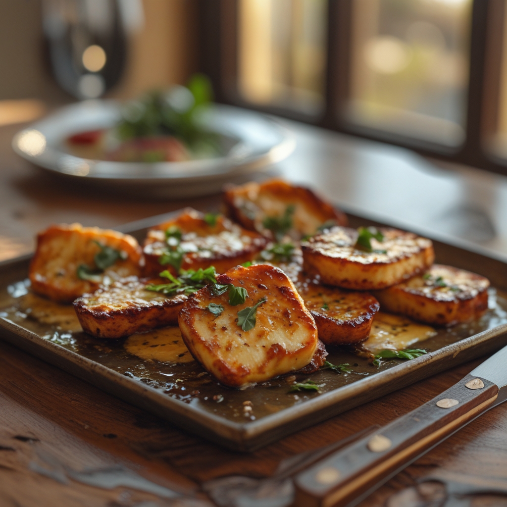 Air Fryer Halloumi: Easy Crispy Cheese Snack in 25 Minutes