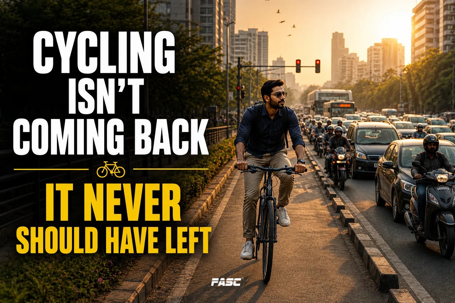 Cycling is coming back
