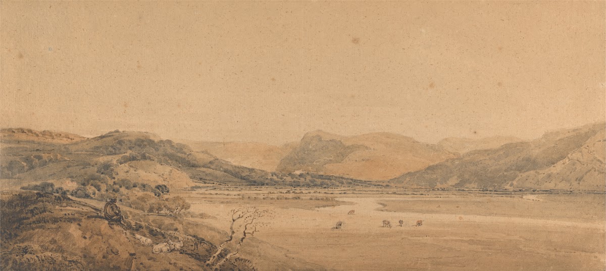 Valley of the Conway ca 1800