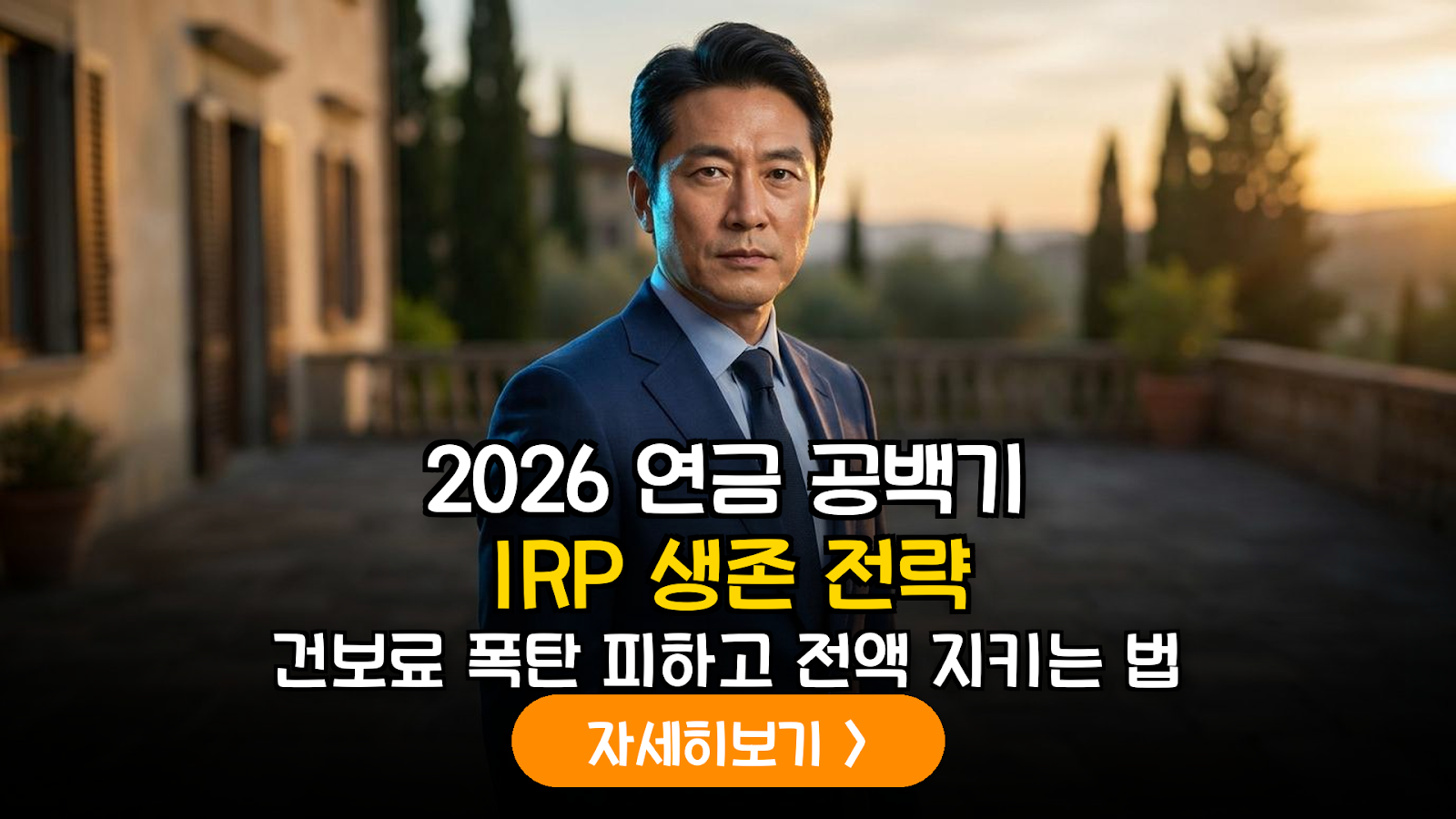 2026년 하반기 국민연금 소득 공백기(Bridge) 극복을 위한 IRP 인출 시나리오 및 건보료 최적화 가이드