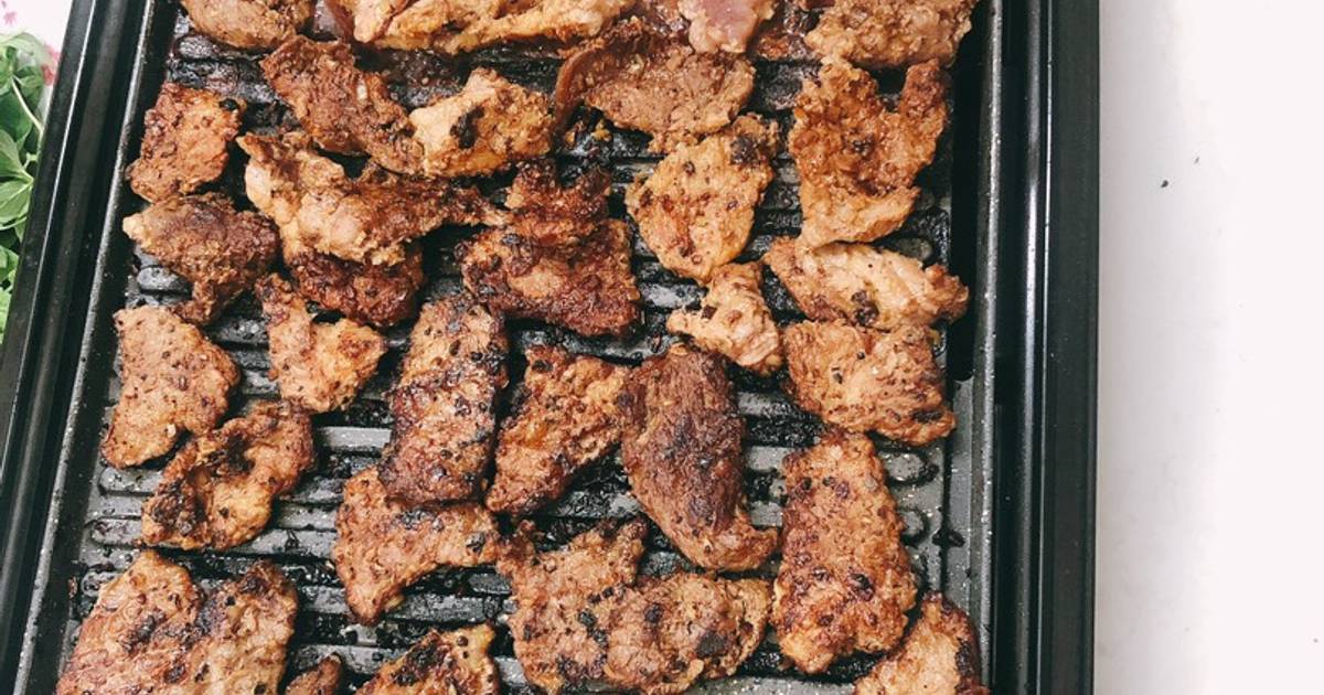 Gù Bò Nướng Sả