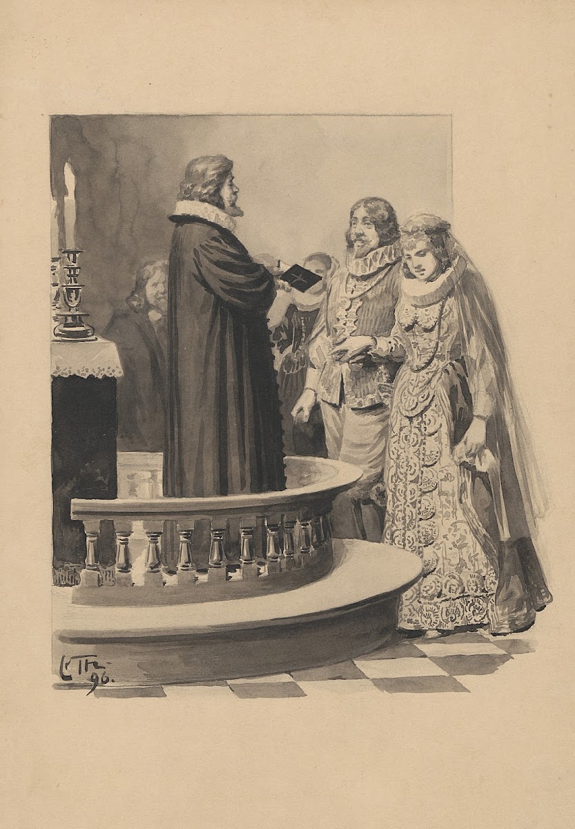 The priest in Thorning 1896