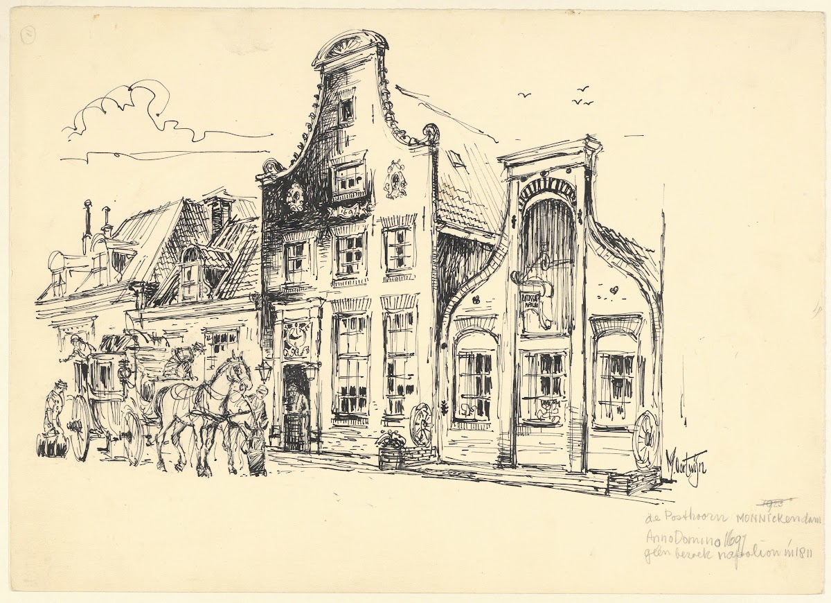 De Posthoorn Monnickendam 1950 1970
