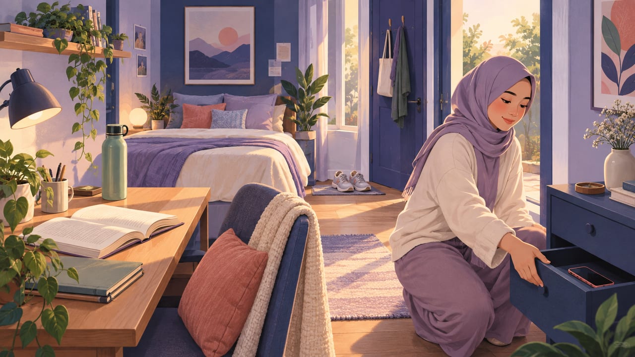 Ilustrasi pendamping materi Ruangmu Ikut Menentukan Pilihanmu