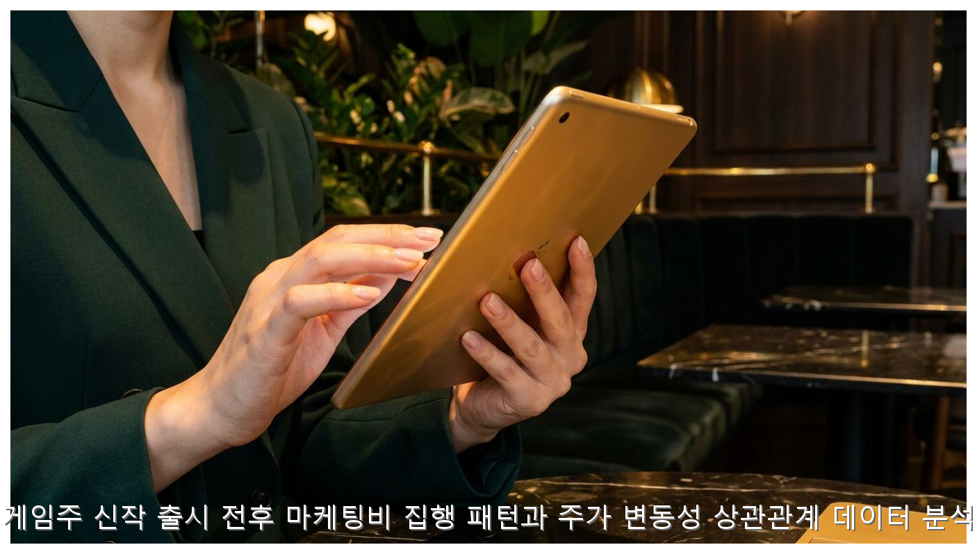 게임주 신작 출시 전후 마케팅비 집행 패턴과 주가 변동성 상관관계 데이터 분석 핵심 안내 및 분석 인포그래픽 (4)