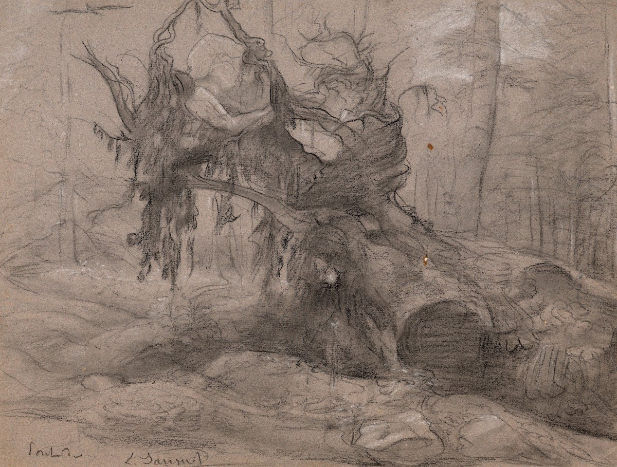 Study for Sans Dieu from Le Poème de lâme
