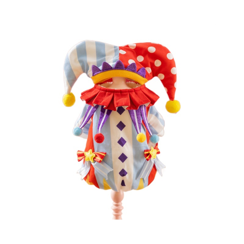 Pet Clown Costume, padded, Autumn/Winter