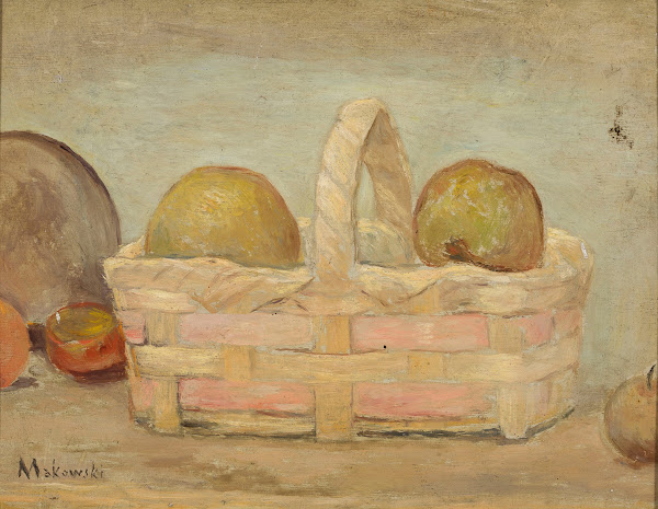 Apples in a basket 1920