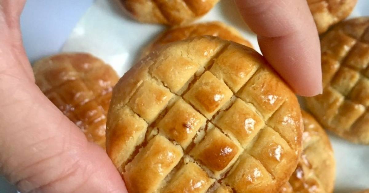 Bánh dứa nướng bằng nồi chiên không dầu