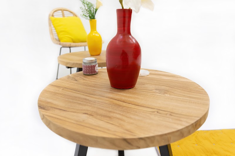 Table basse pieds métal 4