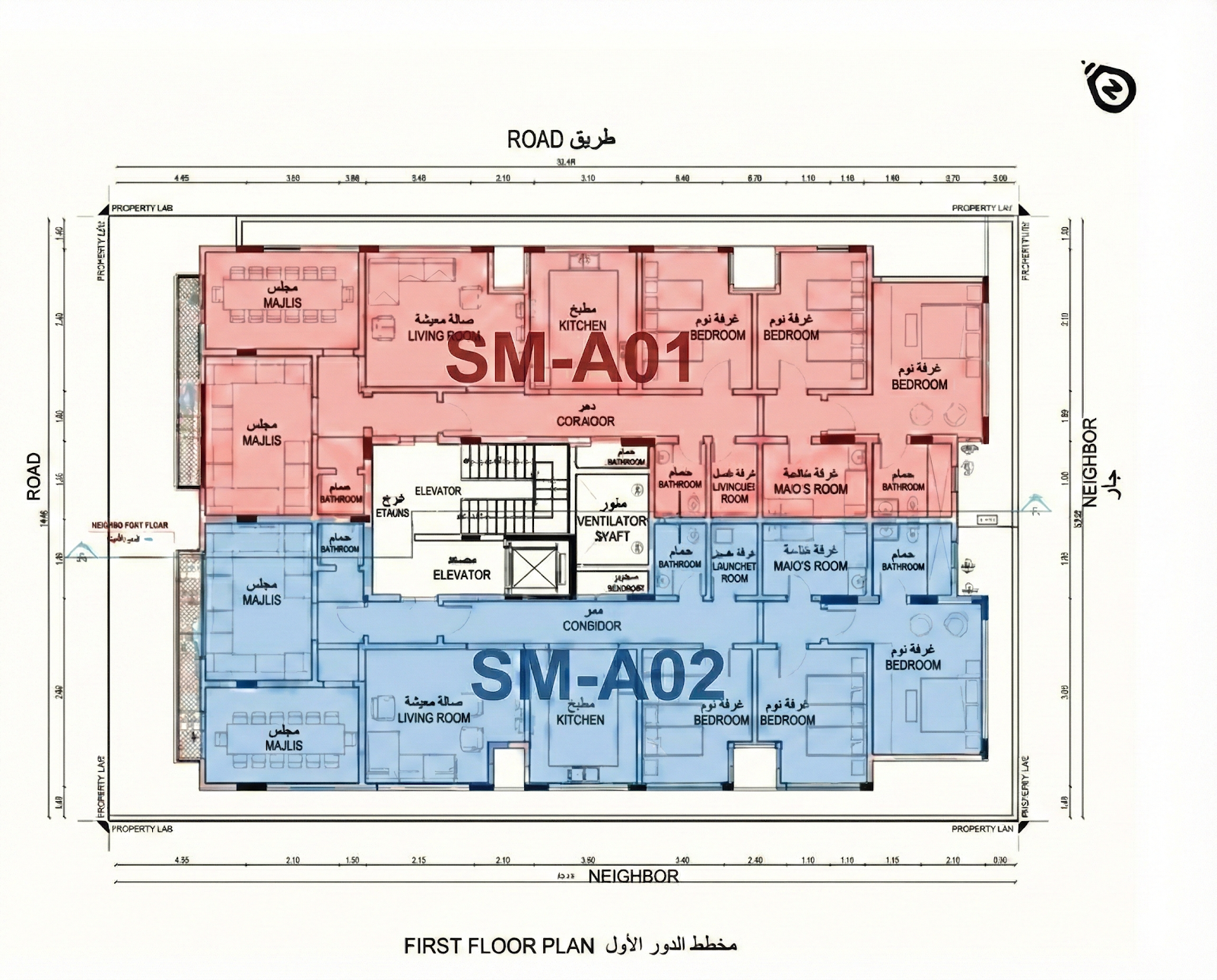 مخطط الدور الأول