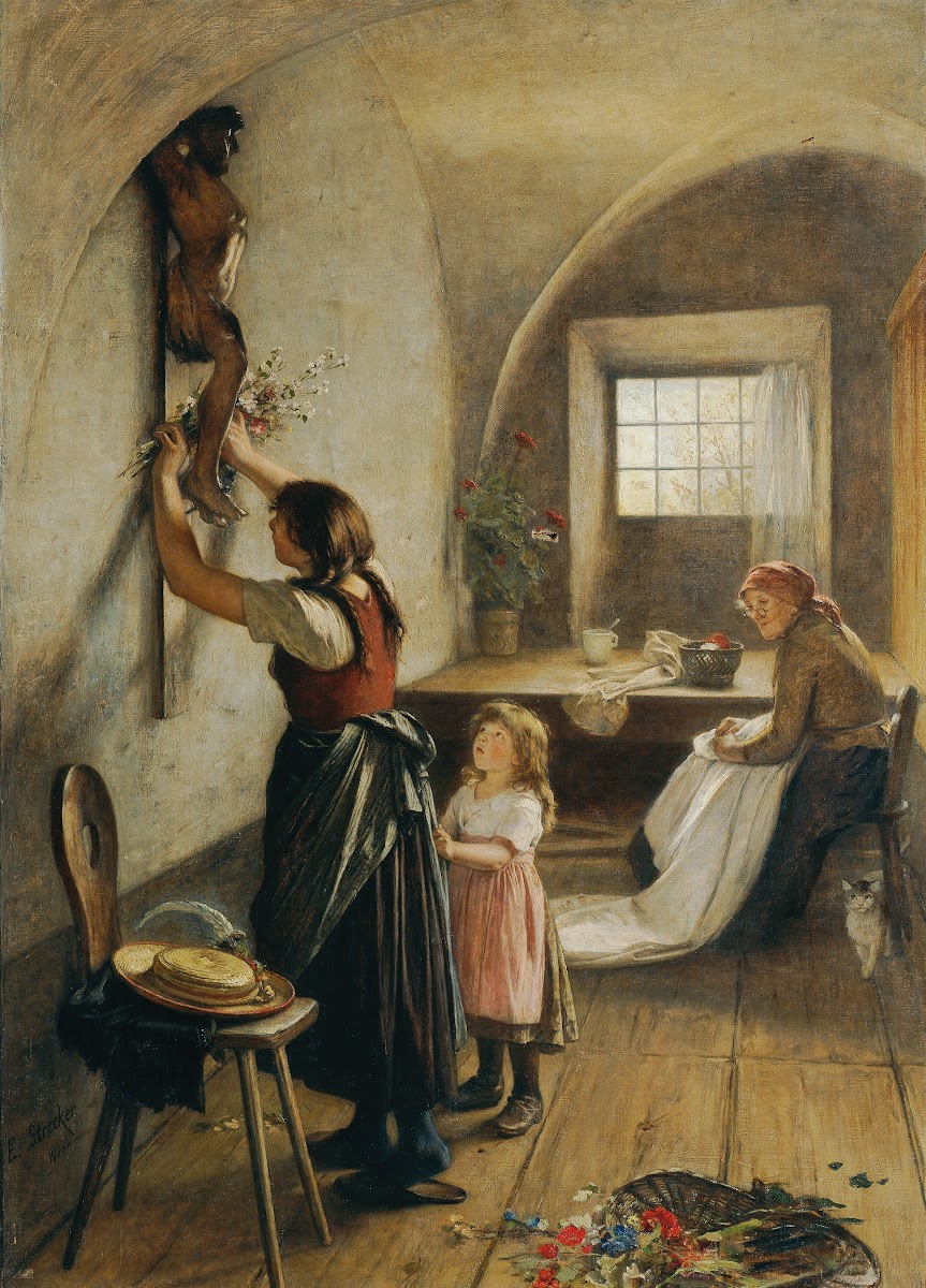 Vor den Feiertagen before 1907