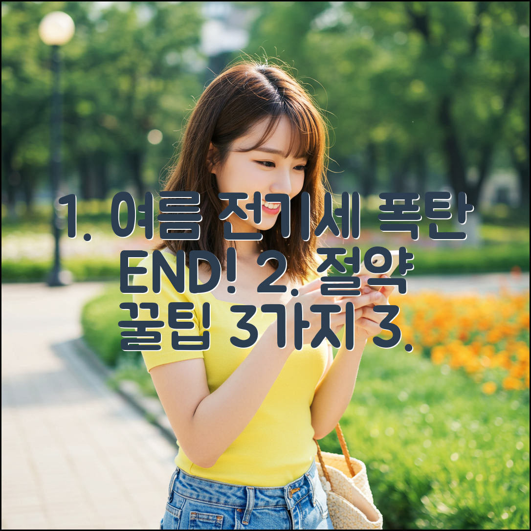 여름 전기세 폭탄 피하는 3가지 팁, 에너지 캐시백 신청!