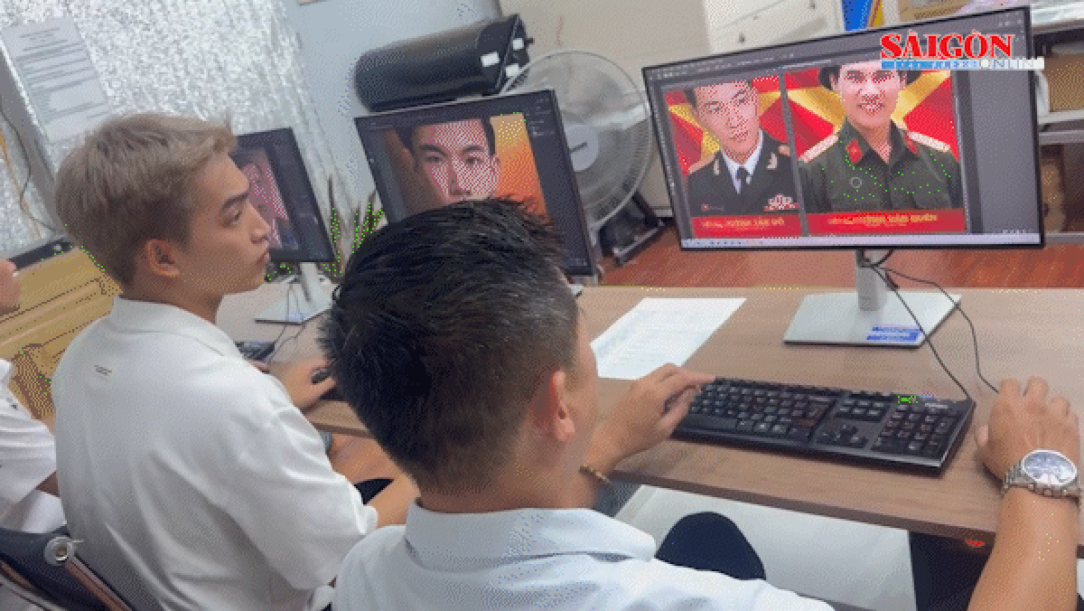 Miễn phí phục dựng ảnh liệt sĩ cho gia đình chính sách tại TPHCM - Báo Sài Gòn Giải Phóng