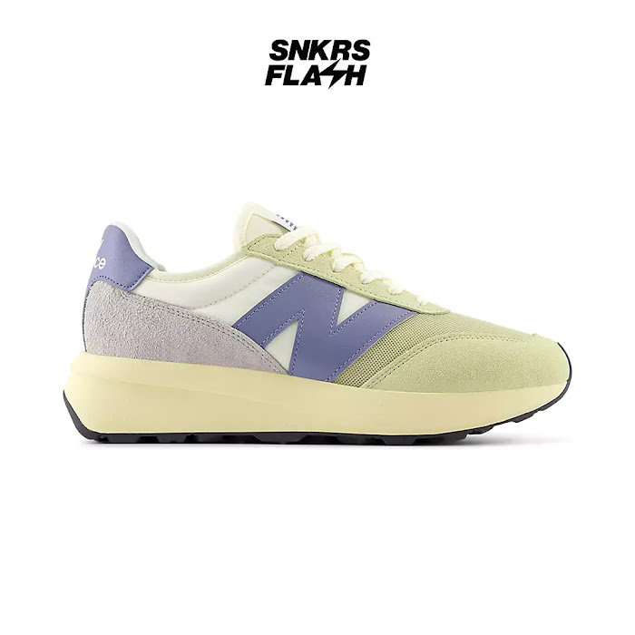 NEW BALANCE 370 WHITE GREY BLUE - Size 44