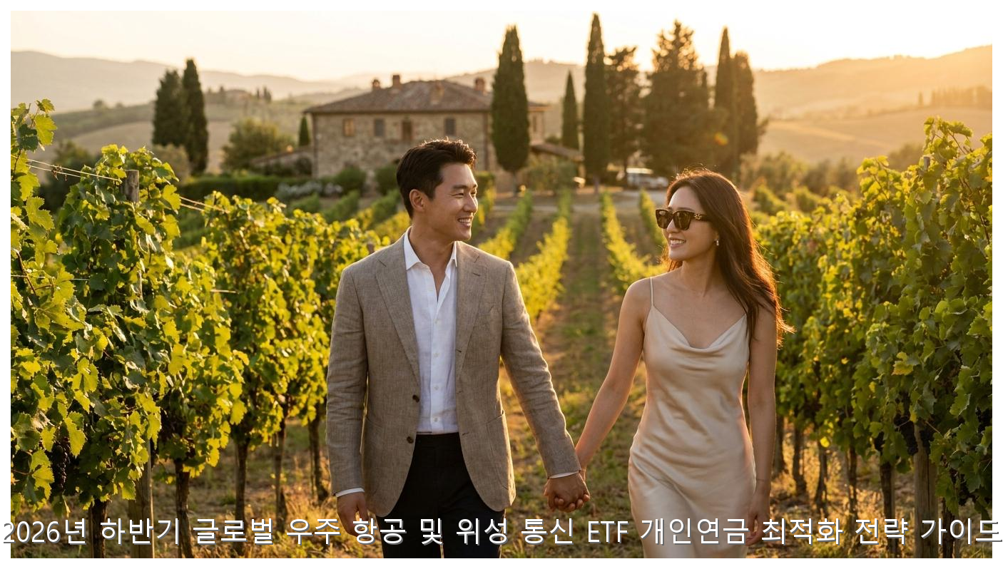 2026년 하반기 글로벌 우주 항공 및 위성 통신 ETF 개인연금 최적화 전략 가이드 핵심 안내 및 분석 인포그래픽 (6)