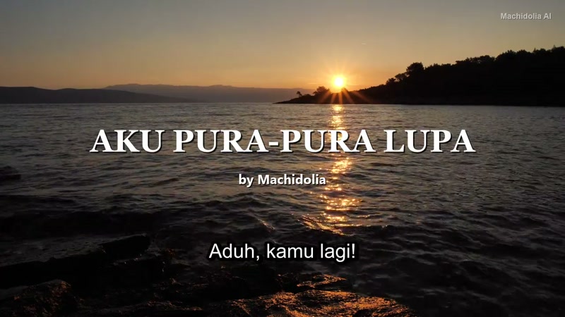 AKU PURA-PURA LUPA