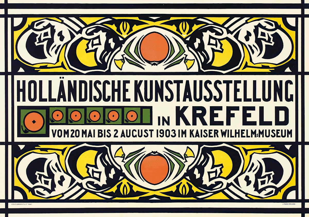 HOLLÄNDISCHE KUNSTAUSSTELLUNG IN KREFELD 1903