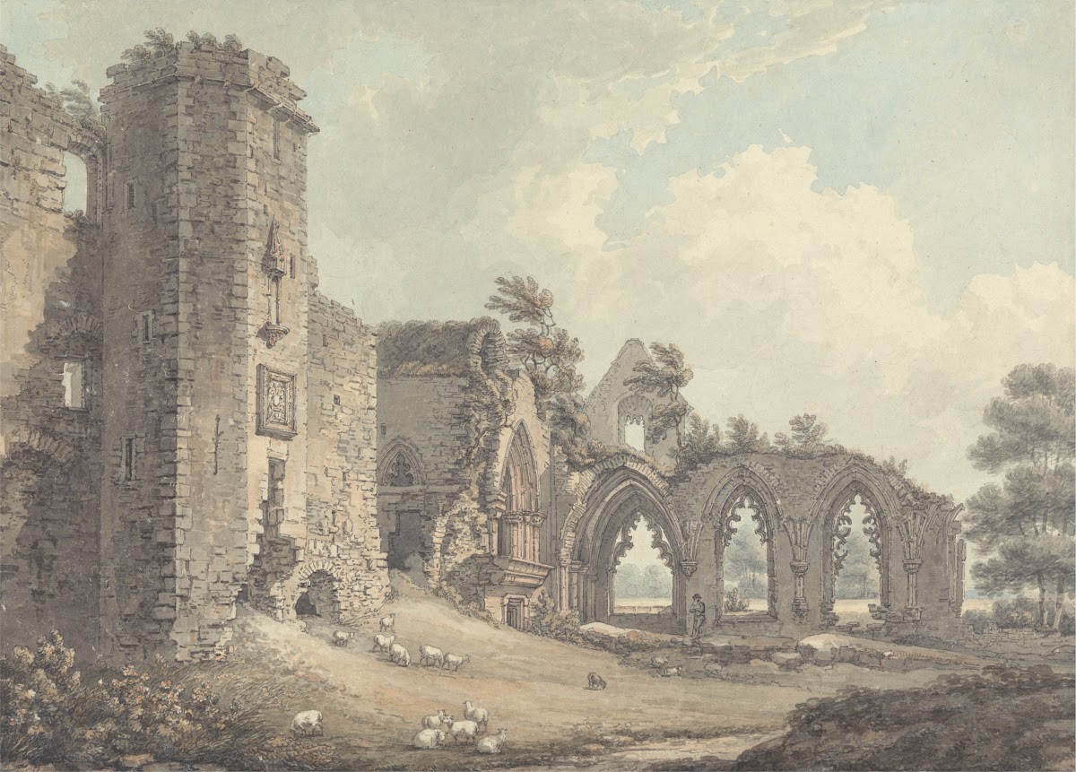 The Ruins of the College of Lincluden Near Dumfries ca 1778
