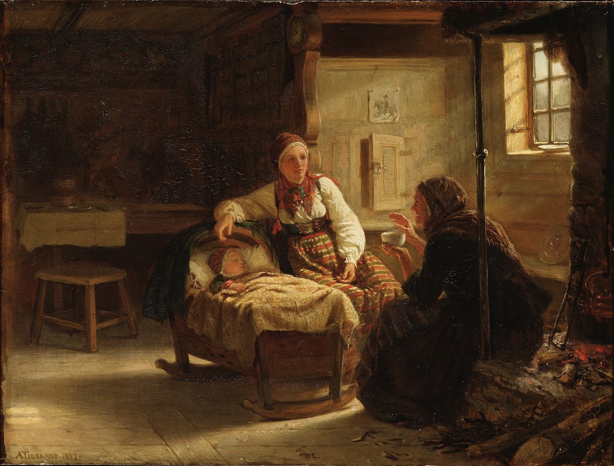 The Fortune teller 1857