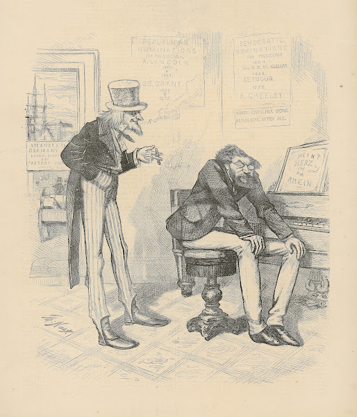 Carl is disgusted with American politics 1872