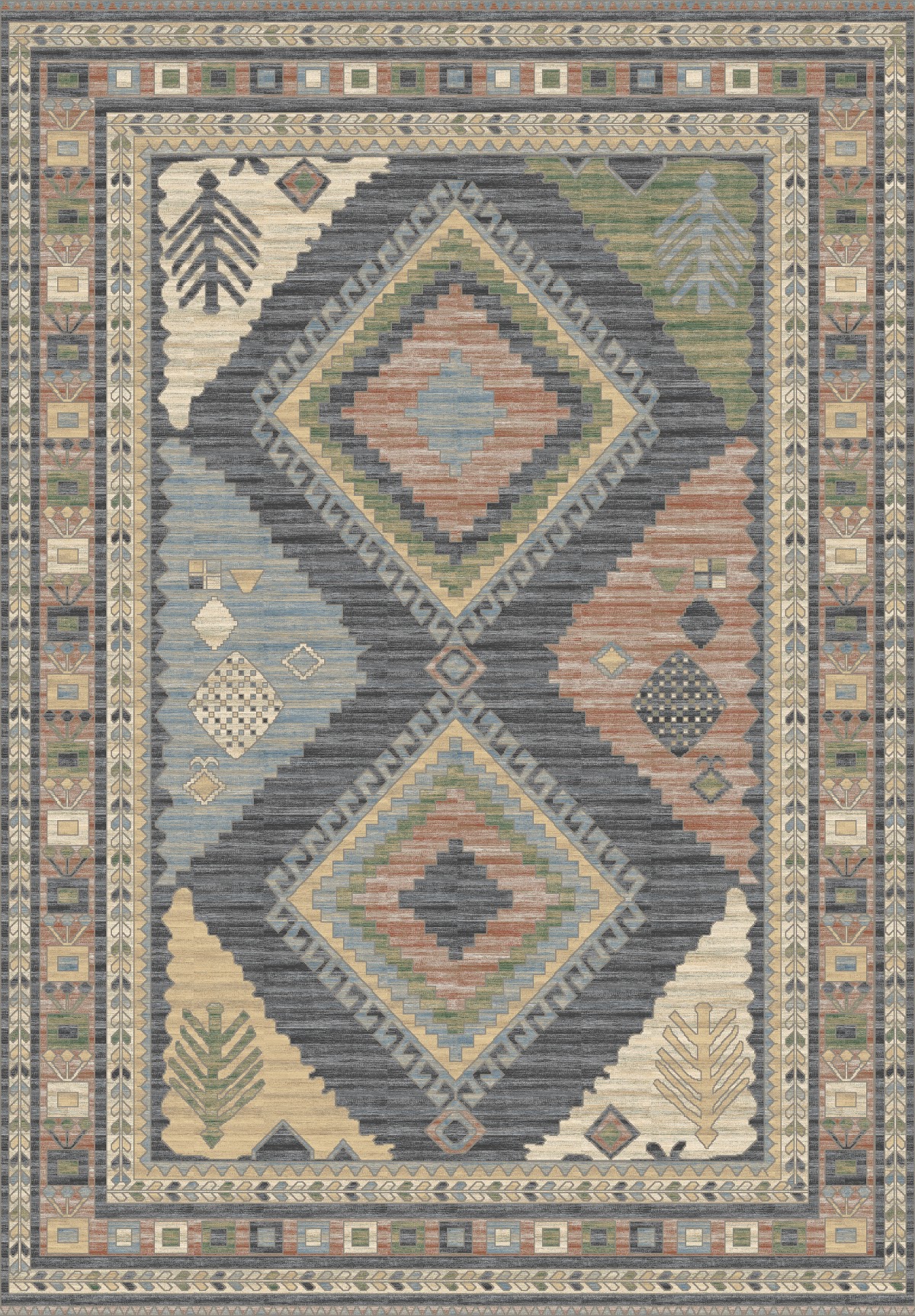 Kilim Collection C 0001GRİ