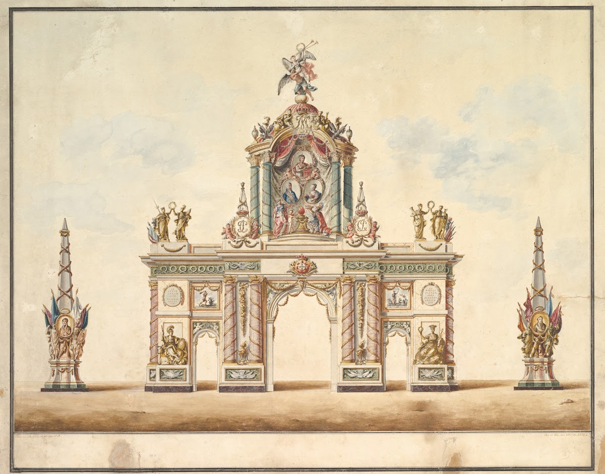Triumphal Arch April 1814 1814