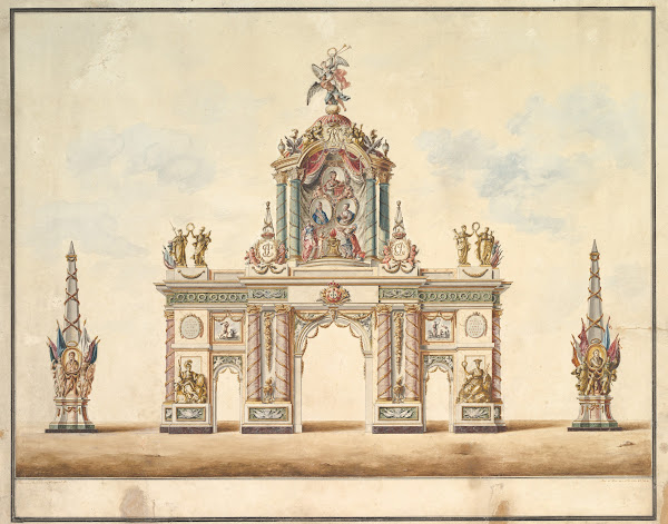 Triumphal Arch April 1814 1814