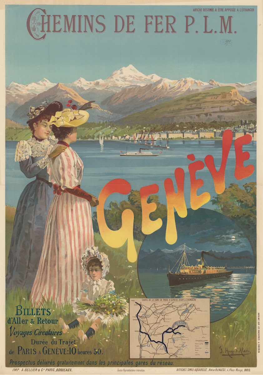 Chemin de Fer PLM Genève 1893
