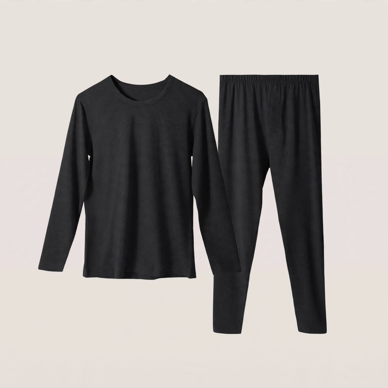 Damen Thermo-Unterwäsche-Set, 95% Baumwolle, antibakteriell