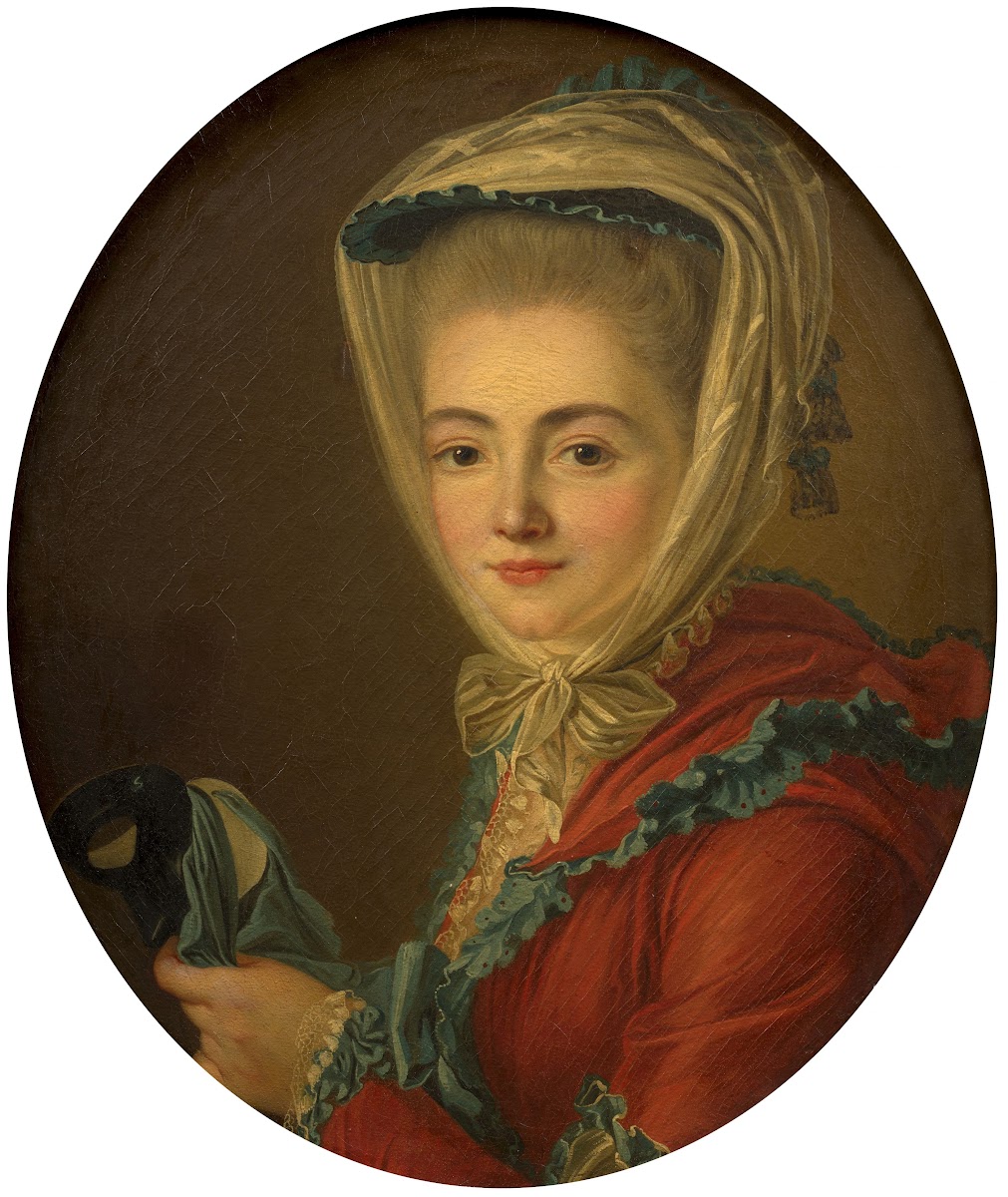 Presumed Portrait Of Henriette Caudron The Wife Of The Artist 1768