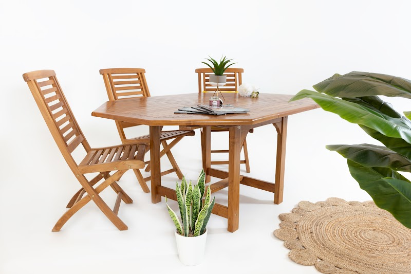 Table de jardin extensible