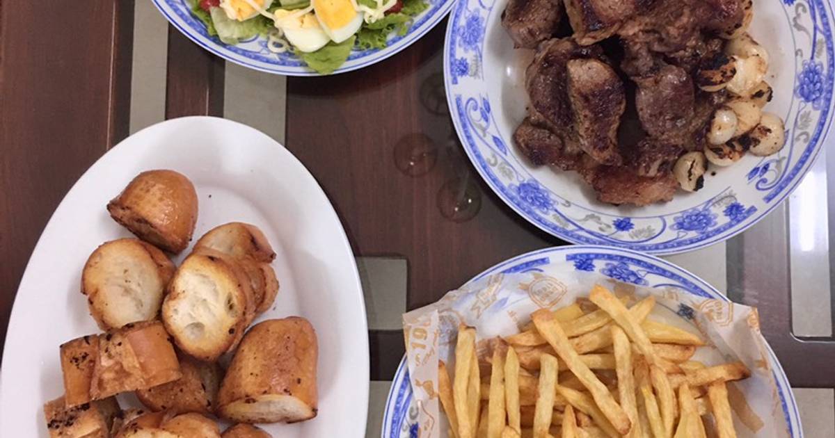Khoai Tây Chiên Bằng Nồi Chiên Không Dầu
