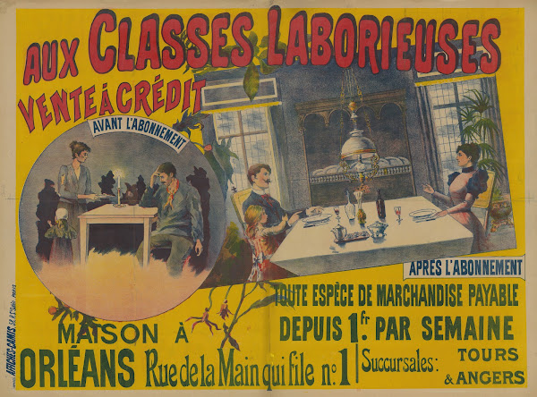 Aux Classes laborieuses Vente à crédit 1892
